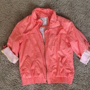 Bershka Orange Zip-up